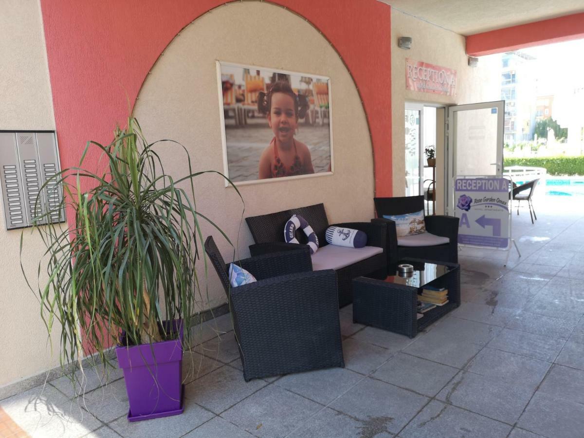 Rose Garden Omax Apartments Sunny Beach Exterior foto