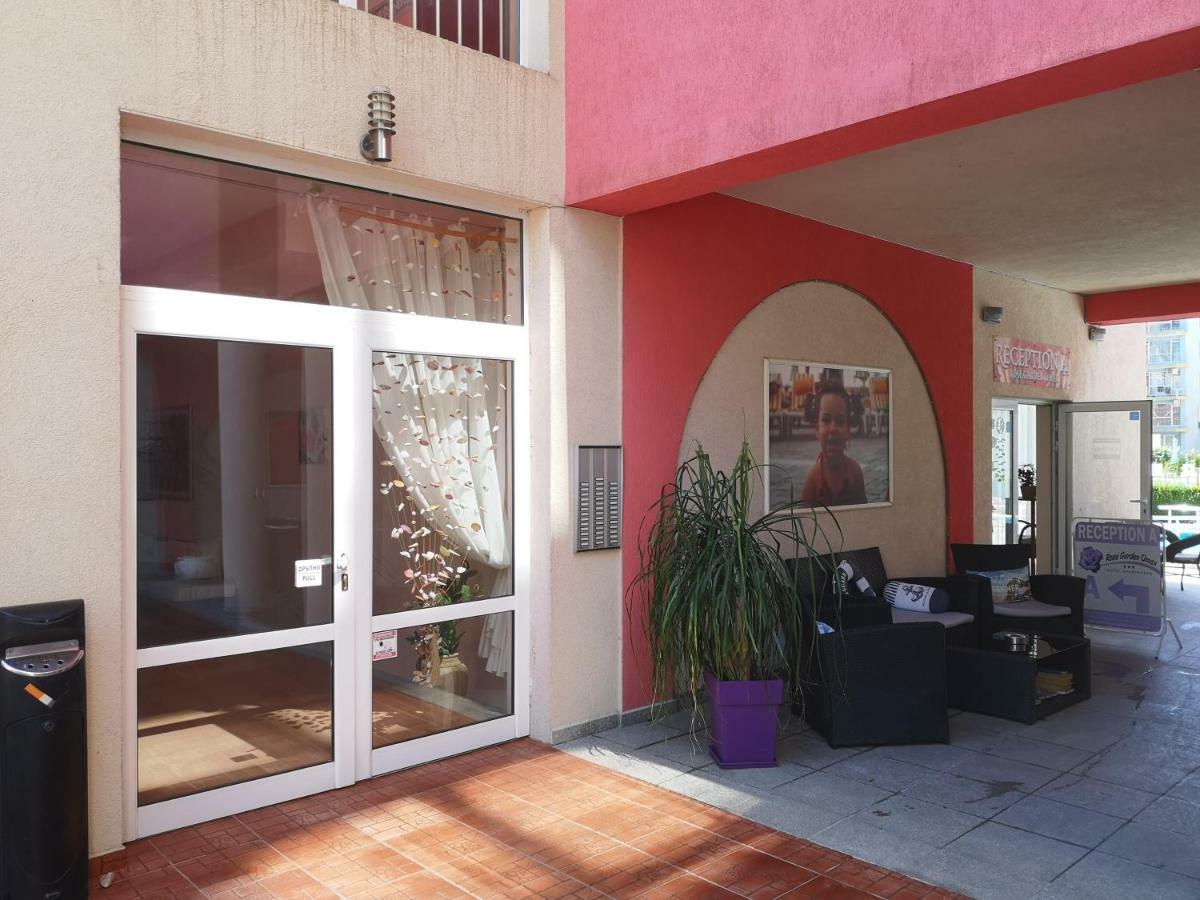 Rose Garden Omax Apartments Sunny Beach Exterior foto